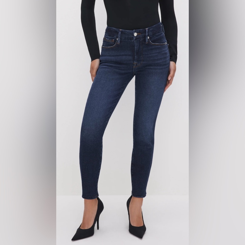 Good American Good Petite Skinny Jeans | BLUE224 | 6 | NWT